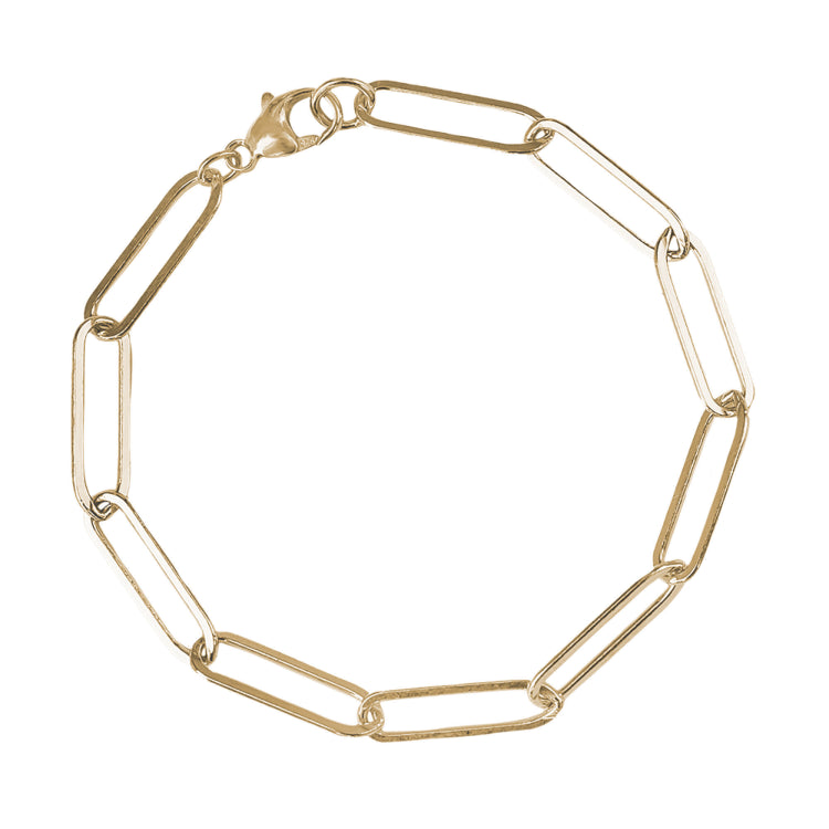 PAPERCLIP BRACELET - 7 in