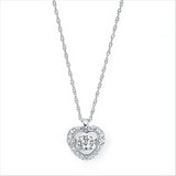 1/3ctw Diamond 14K Rhythm of Love Pendant