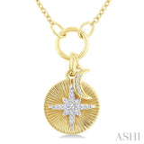 .12CTRDDM STAR CHARM PD YW 10K-G+CH*