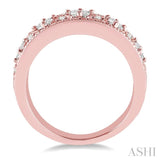 7/8 Ctw Diamond Fashion Band in 14K Rose Gold