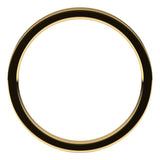 18K Yellow Gold 2 mm Flat Comfort Fit Light Band Size 5.5