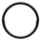 14K White Gold 2 mm Flat Comfort Fit Light Band Size 6