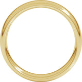 10K Yellow Gold 5 mm Comfort-Fit European-Style Band Size 10