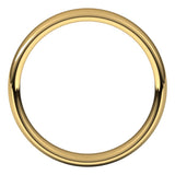 14K Yellow Gold 4.5 mm Comfort-Fit European-Style Band Size 7