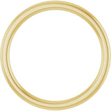14K Yellow Gold 1.5 mm Comfort-Fit European-Style Band Size 7