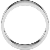 Palladium 8 mm Flat Band Size 8
