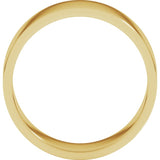 10K Yellow Gold 7 mm Flat Band Size 11