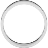 Sterling Silver 5 mm Flat Band Size 12
