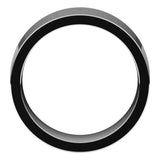 Sterling Silver 8 mm Comfort-Fit Flat Band Size 7