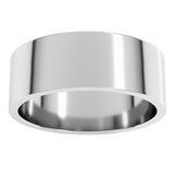Sterling Silver 7 mm Flat Band Size 10