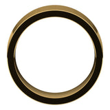 10K Yellow Gold 8 mm Comfort-Fit Flat Band Size 8