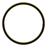 10K Yellow Gold 1 mm Ultra-Lightweight Flat Band Size 10