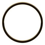 14K Yellow Gold 1.5 mm Ultra-Lightweight Flat Band Size 6.5