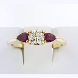 Diamond and Ruby Ring