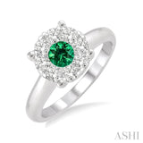 Lovebright Gemstone & Diamond Ring