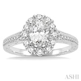 Oval Shape Diamond Engagement Ring