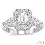 Semi-Mount Diamond Engagement Ring