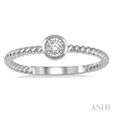 Stackable Diamond Promise Ring