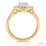 3 Stone Lovebright Essential Diamond Ring