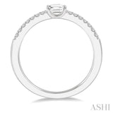 Stackable East-West Diamond Ring