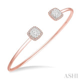 Lovebright Essential Diamond Open Cuff Bangle