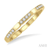 Stackable Diamond Wedding Band