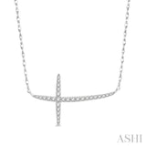 Cross Diamond Necklace