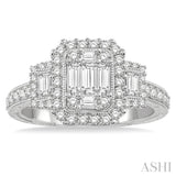 Fusion Diamond Engagement Ring