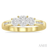 Past Present & Future Lovebright Diamond Ring