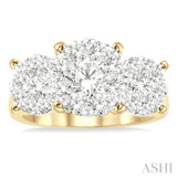 Past Present & Future Lovebright Essential Diamond Engagement Ring