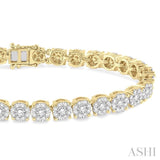 Lovebright Essential Diamond Tennis Bracelet