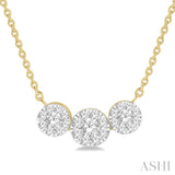 Past Present & Future Lovebright Essential Diamond Necklace