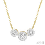 Past Present & Future Lovebright Essential Diamond Necklace