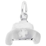 Silver NURSE'S CAP CHARM