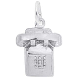Silver TOUCHTONE PHONE CHARM