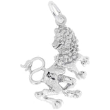 Silver LEO CHARM