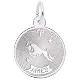 Silver ARIES CHARM