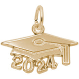 10 KT GRAD CAP 2024 LARGE CHARM