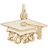 10 KT GRAD CAP 2026 LARGE CHARM
