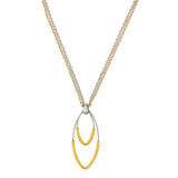 SS + YELLOW GOLD PLATED POLLY NECKLACE