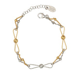 SS + YELLOW GOLD PLATED POSSIBILITY BRACELET