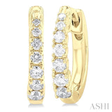 Journey Petite Diamond Huggie Fashion Earrings