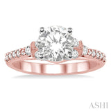 Semi-Mount Diamond Engagement Ring