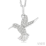 Hummingbird Petite Diamond Fashion Pendant