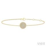 Circle Petite Diamond Fashion Bracelet