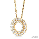 Circle Diamond Fashion Pendant