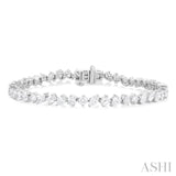 Mixed Shape Diamond Fashion Bracelet