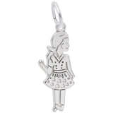 Waving Girl Charm