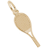Small Tennis Racquet Charm