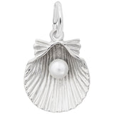 Clamshell With Pearl Charm